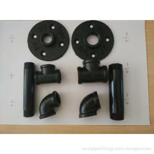 Malleable Iron Pipe Fittings With NPT Thread